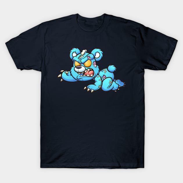 Evil Teddy Bear T-Shirt by memoangeles